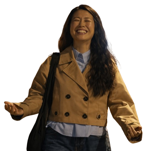 Alice Laird Shrinking Cropped Trench Coat - Image 2